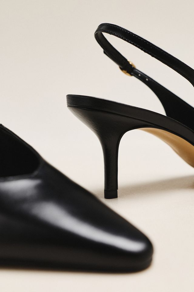 Maeve Slingback Kitten Heels #2