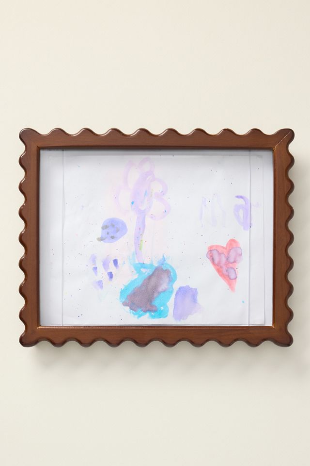 Wavy Wooden Art Frame #3