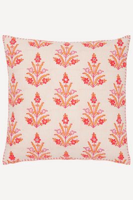 John Robshaw Prisha Coral Decorative Pillow Cover