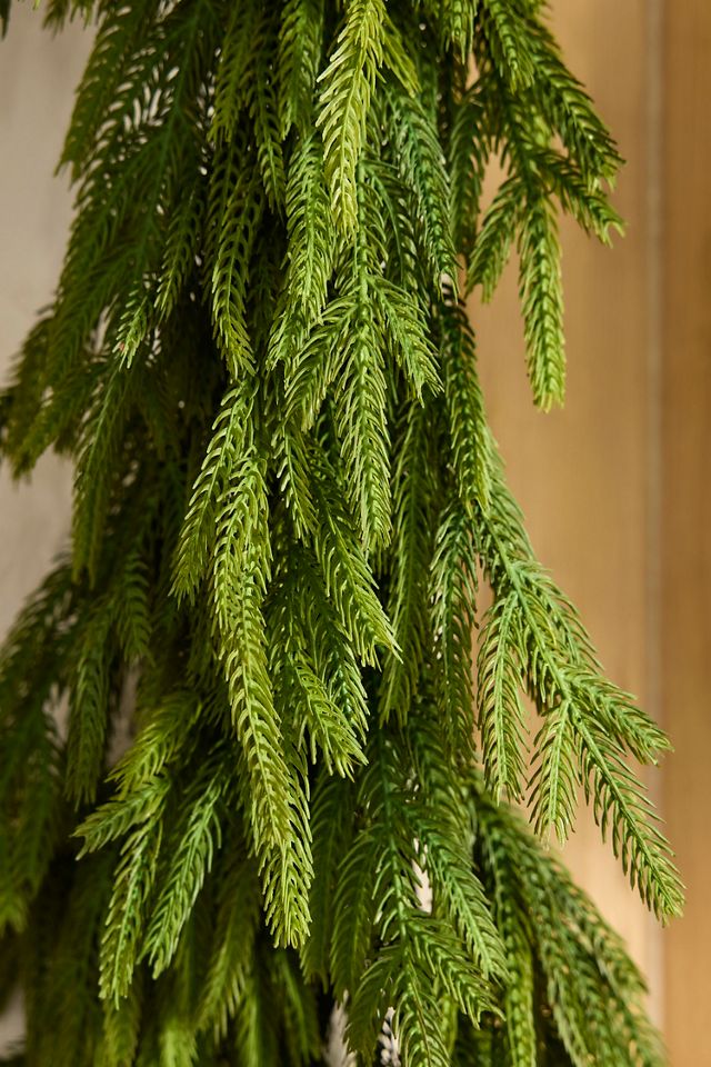 Faux Norfolk Pine Arch Garland, 18’ #2