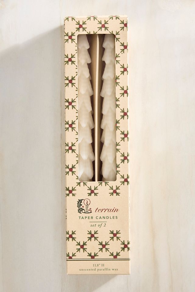 Tree Taper Candles, Set of 2 #3