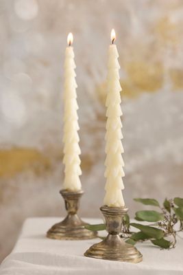 Terrain Tree Taper Candles, Set of 2