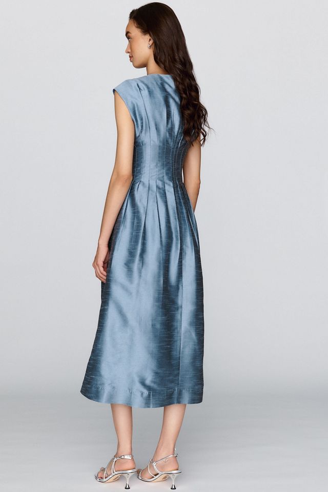 Mestiza Quinn Linen Blend Taffeta Dress #2