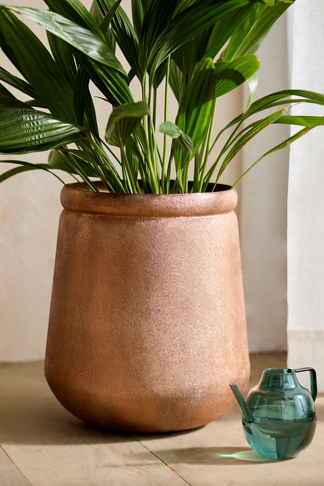 Textured Copper Droplet Planter #1