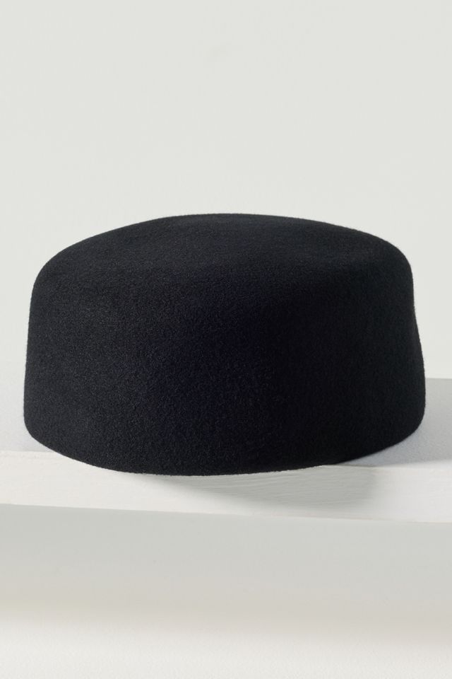 By Anthropologie 100% Wool Pillbox Hat #3