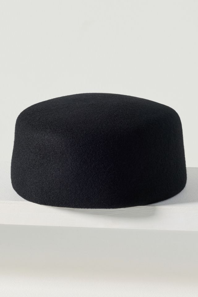 By Anthropologie 100% Wool Pillbox Hat #2