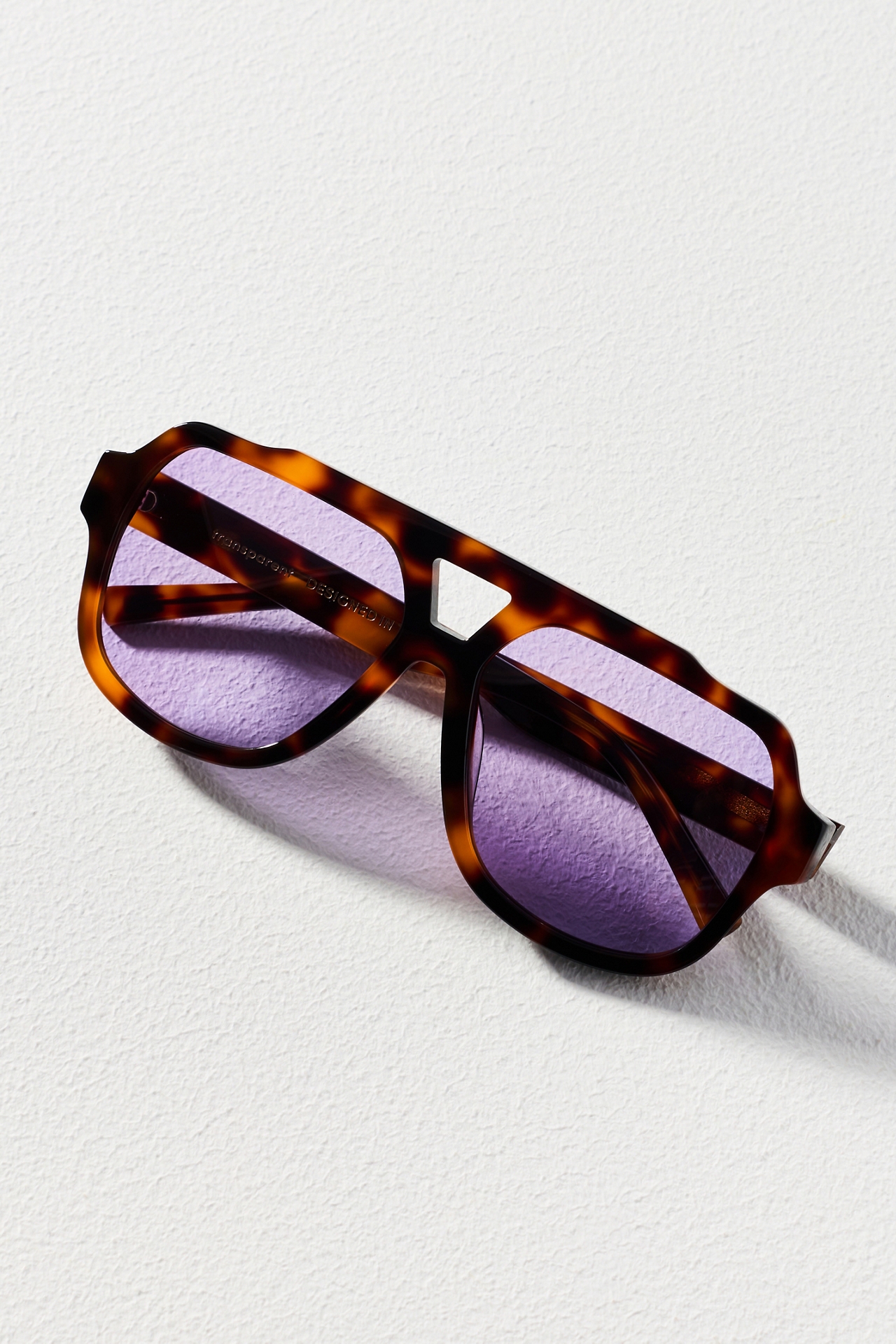 Transparent Cloud Aviator Sunglasses