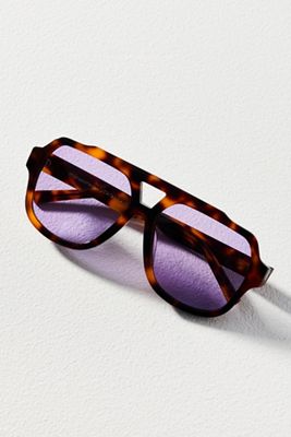 Transparent Cloud Aviator Sunglasses