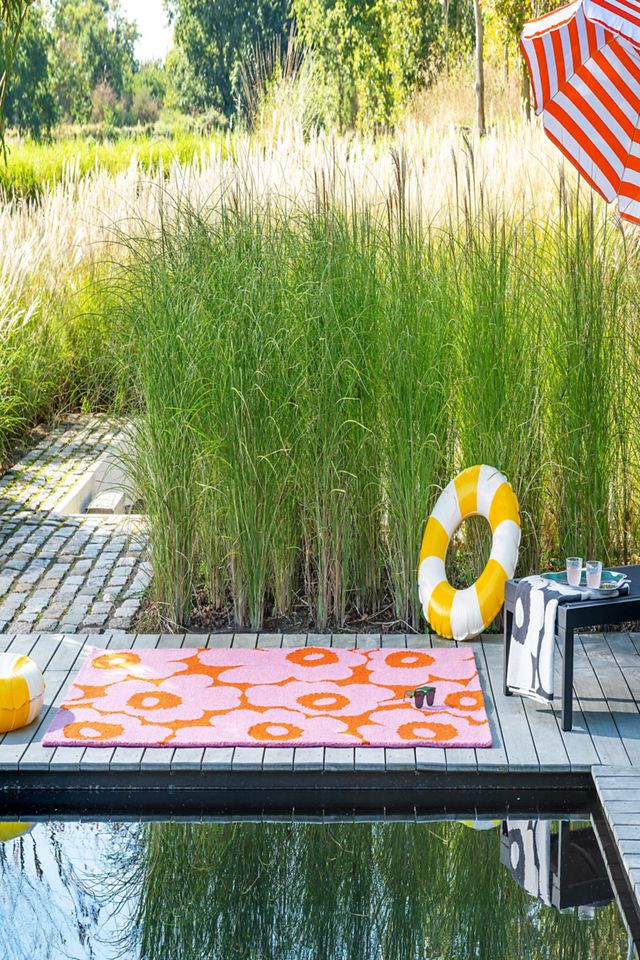 MAR Unikko Floral Outdoor Rug | AnthroHome