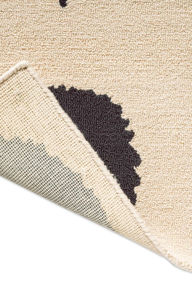 MAR Unikko Charcoal Floral Outdoor Rug #4