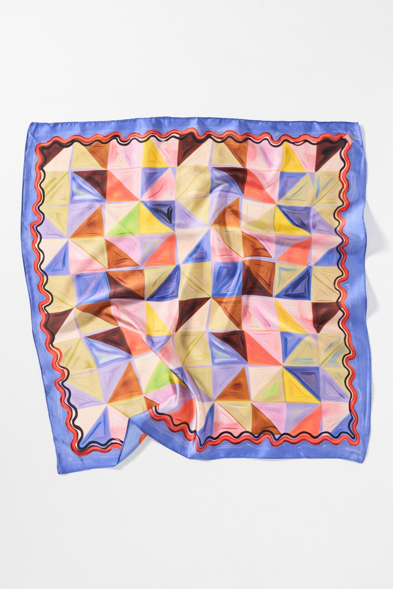 Abstract Print Hair Scarves, Set of 2