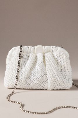 Olga Berg Amalia Petite Gathered Clutch