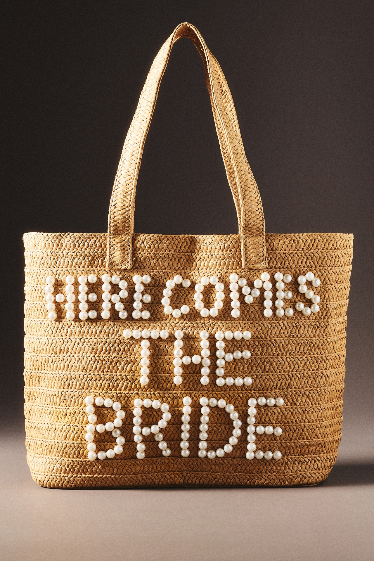 Untamed Petals Here Comes the Bride Tote Bag