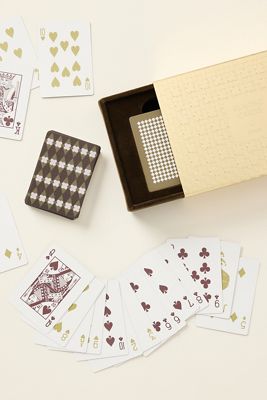 Anthropologie x Papier Playing Cards