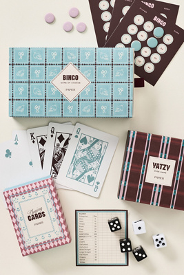 Papier Anthropologie X  Trio Of Games Set In Purple