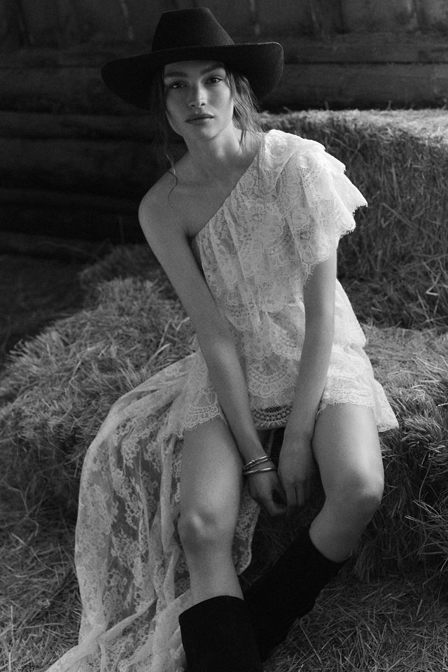 ILA Leni Ruffled Train Mini Dress #1