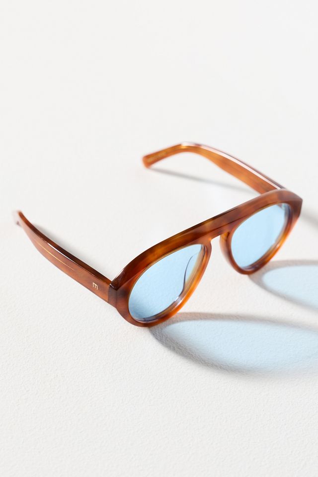 Elisa Johnson Oversized Aviator Sunglasses #1