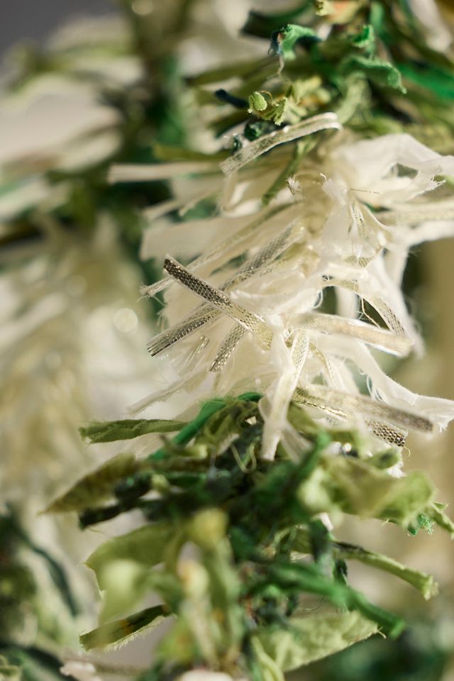 Metallic Fringe Fabric Garland #1
