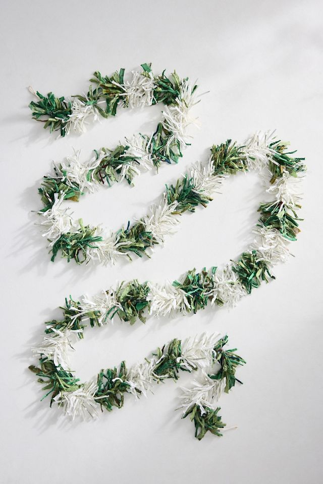 Metallic Fringe Fabric Garland #2