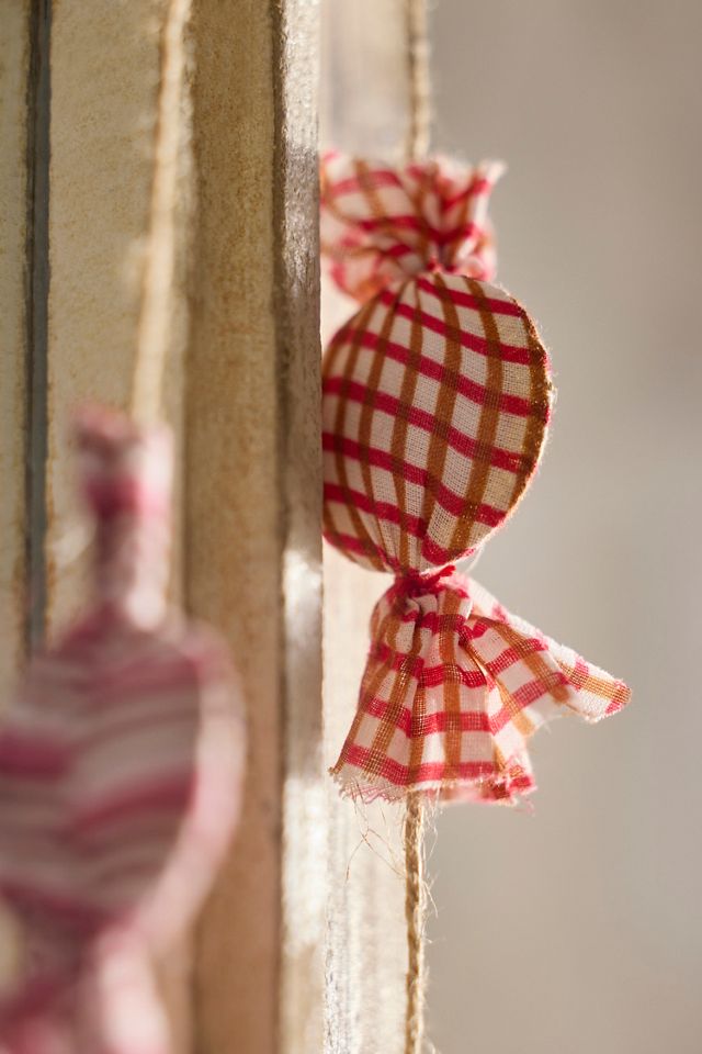 Candy Beaded Cotton Garland #1