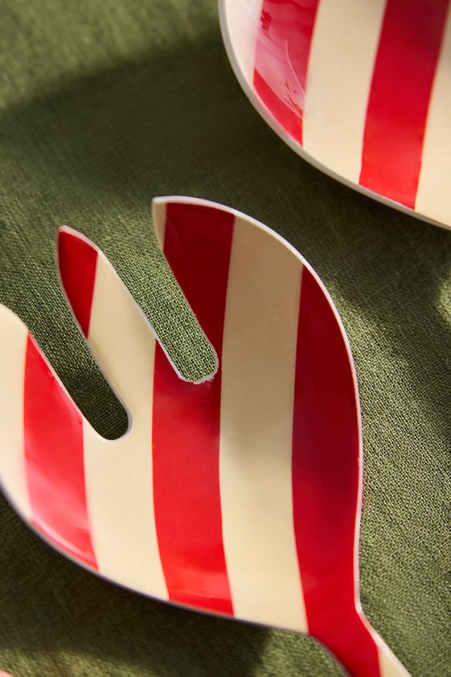 Candy Cane Serving Utensil Set #1