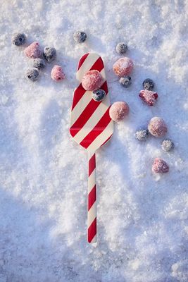 Candy Cane Cake Server