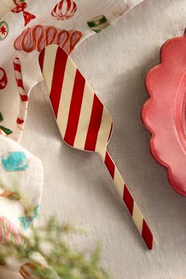 Candy Cane Cake Server