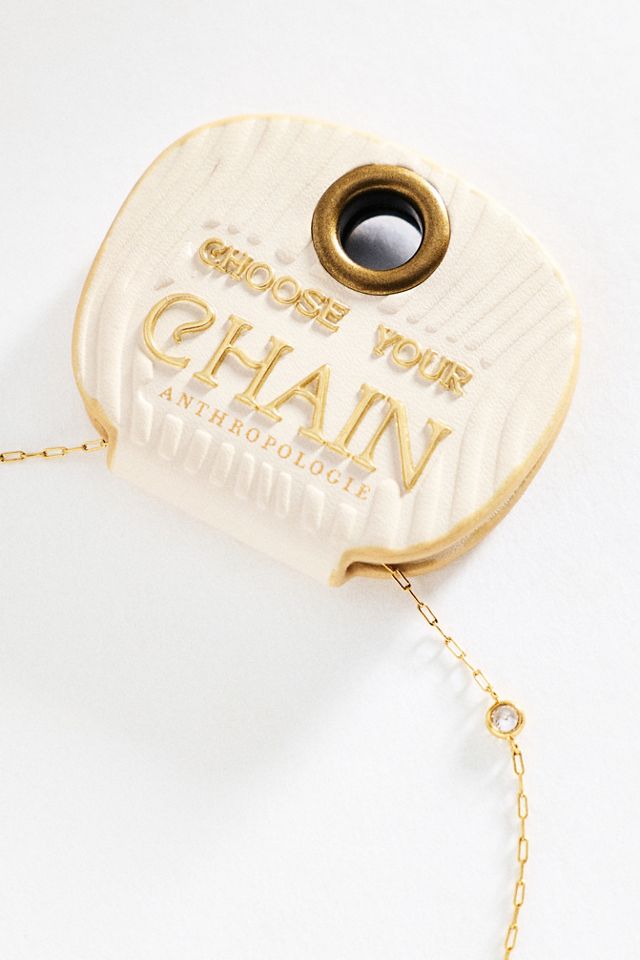 Crystal Chain Necklace #1