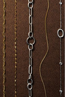 By Anthropologie Paperclip Chain Necklace
