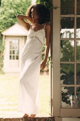 Kilo Brava Lace Trim Maxi Slip | Anthropologie