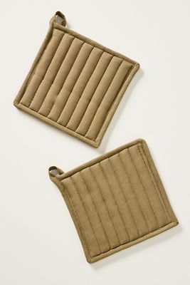 Hawkins New York Linen Pot Holder, Set of 2