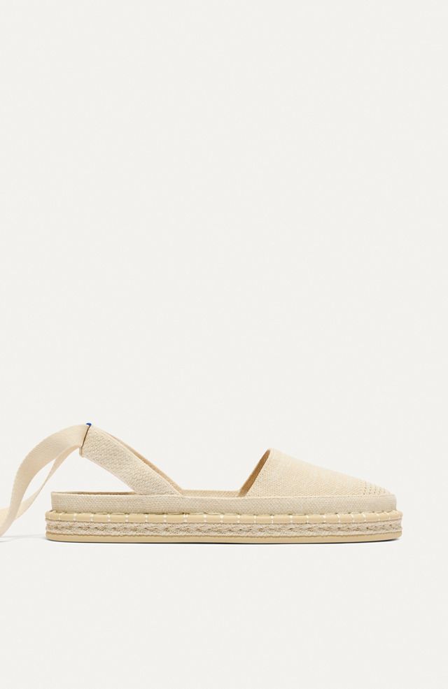 Rothy's The D'Orsay Espadrille Ankle-Wrap Flats #1