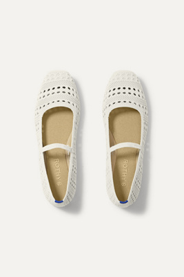 Rothys The Max Square Mary Jane Flats In Multi