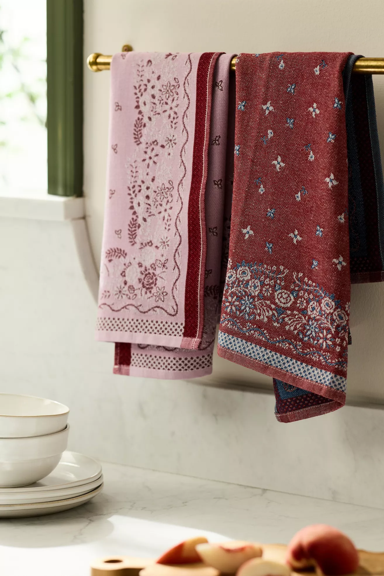 Cotton Bandana Dish Towels, Set of 2