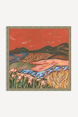 Oil Pastel Wall Art