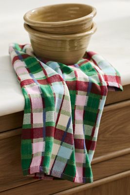 Gloria Cotton Plaid Dish Towel, Set of 2