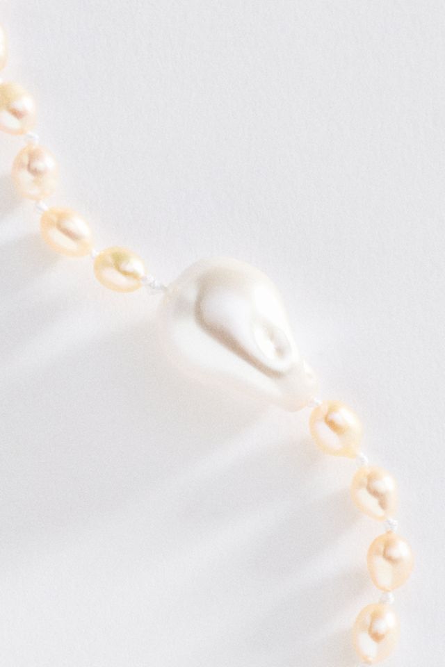 Maison Irem Long Pearl Necklace #1