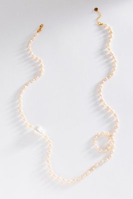 Maison Irem Long Pearl Necklace