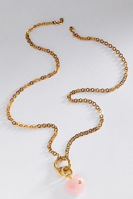 Maison Irem Line Heart Necklace