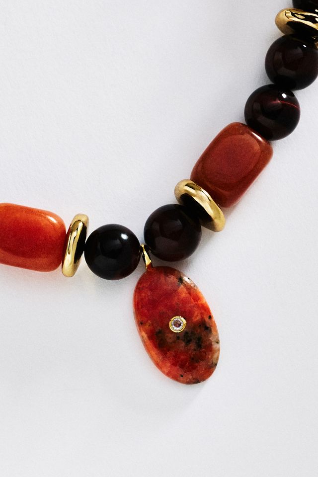 Maison Irem Amber Necklace #1