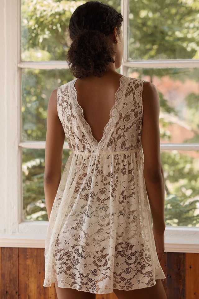 Madeleine Fig Dahlia Baby Chemise | Anthropologie