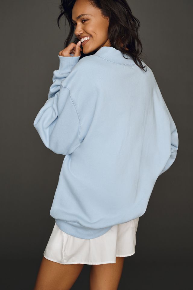 BRIDEMERCH Marriage Material Cotton Mockneck Sweatshirt #2
