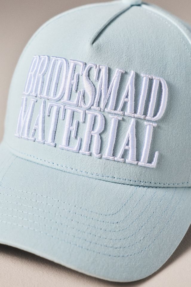 BRIDEMERCH Bridesmaid Material Baseball Cap #1