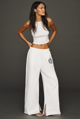 BRIDEMERCH Trophy Wife Wide-Leg Sweatpants