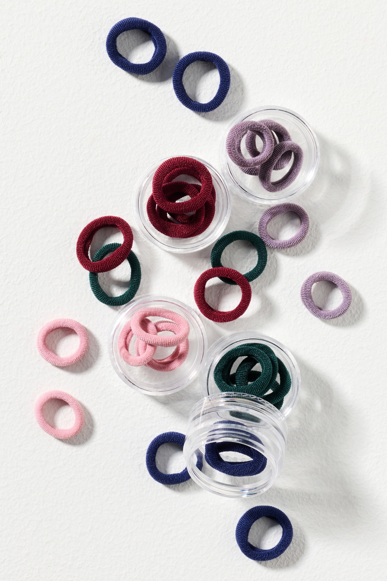 By Anthropologie Hair Tie Canister Set