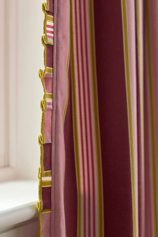 Juliette Yarn-Dyed Cotton Striped Curtain #1