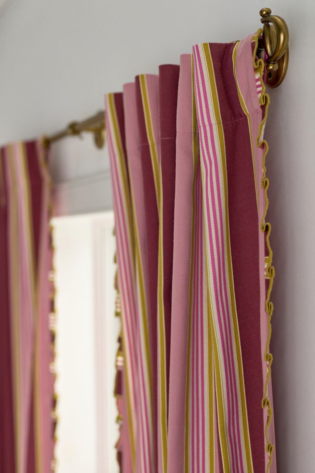 Juliette Yarn-Dyed Cotton Striped Curtain #2