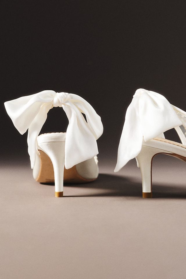 Bella Belle Georgie Pearl Slingback Heels #2
