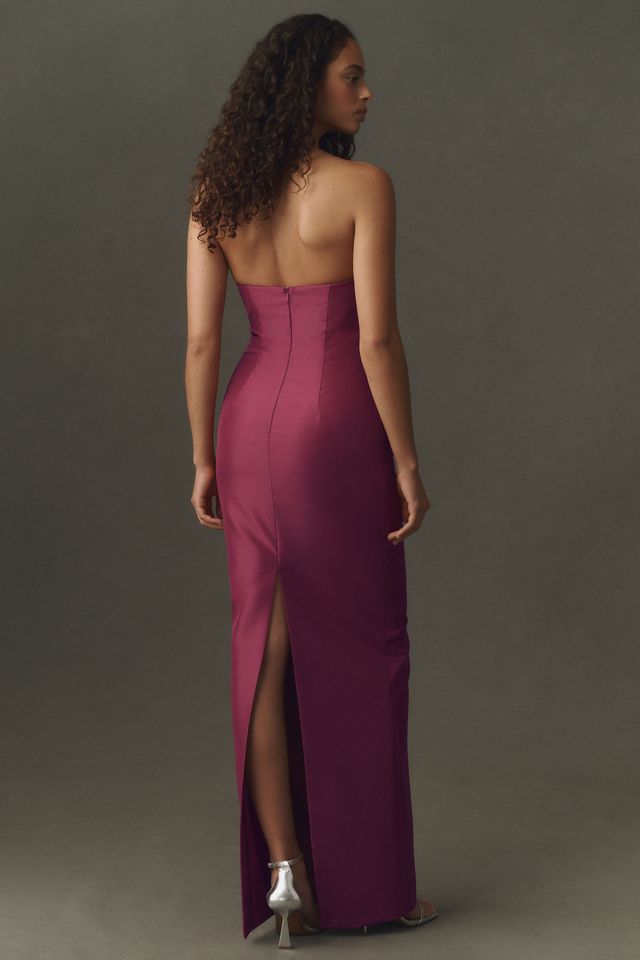 Katie May Noa Strapless Gown #1