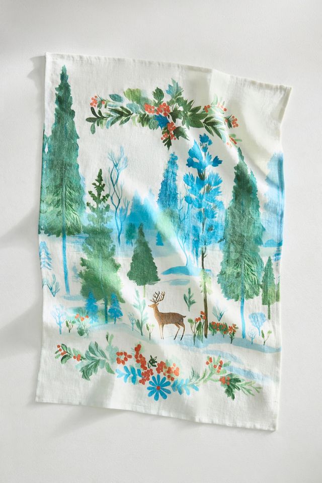 Lapland Deer Dish Towel #2